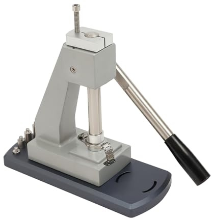 CHINEGER Watch Press Tool Set Professional Watch Crystal Press Fitting Kit 0.79-3.54H Adjustable Watchmaker Pressing Tool with 25 Dies for Diameter 0.63-1.73 Dials, Battery Replace, Caseback Remove