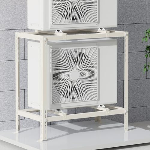 Staffa universale per mini condizionatore d'aria divisa con pompa di calore – Supporto antiruggine per esterni con design di riduzione delle vibrazioni per una maggiore stabilità e prestazioni