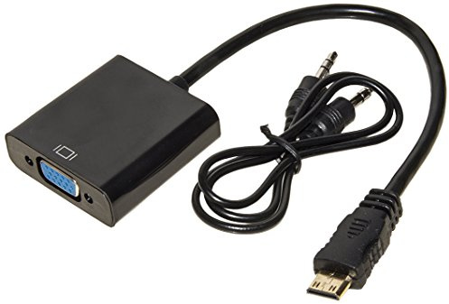 LINK lkadat11 Adaptador Mini HDMI Tipo C a VGA Hembra + Audio