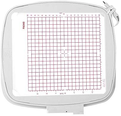 Sew Tech Stickrahmen für Husqvarna Viking Designer Diamond Deluxe Royale, Rubin Deluxe, Topas 50 30 20, Pfaff Creative Sensation Pro usw. Stickmaschine, 8x8 (200x200mm) Quilter's Hoop