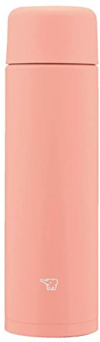 Zojirushi SM-MA35-PM Water Bottle, Seamless Stopper, Small Capacity, 11.8 fl oz (350 ml), Screw, Stainless Steel Mug, Dahlia Pink, Integrated Washer and Washer, Easy to Clean, Only 2 Pieces