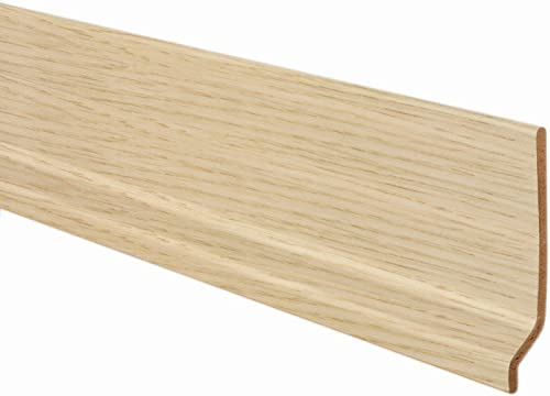 48PZ BATTISCOPA 70X9 PVC ESPANSO 200 CM ROVERE SBIANCATO
