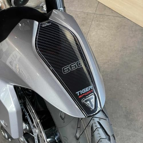 Resin Bike Motorbike 3D Stickers Compatible With Tiger Sport 660 2022-2026. Bike Protection Fender Covers From Bumps And Scratches. Sticker 3D Resin Gadget Moto