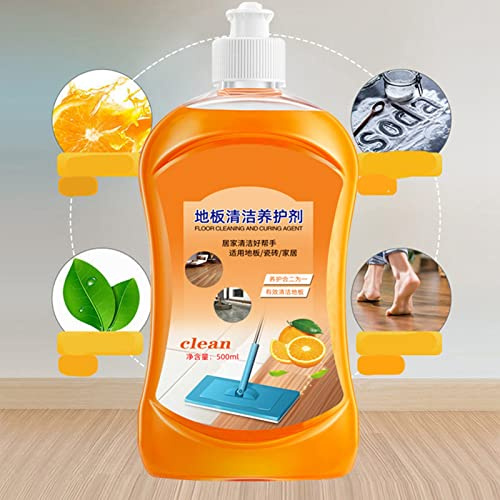 500ml Floor Cleaner Strong Stain Removal Brightening Fragrant Smell Tile Wood Floor Fluid (Floor Cleaner)
