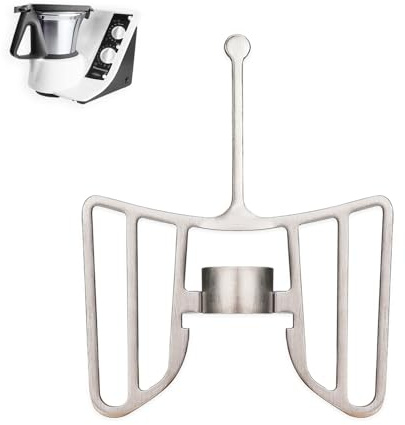 KitchenMod Attacco di miscelazione a farfalla in acciaio inox per Thermomix TM21, Thermomix Schmetterling, agitatore Thermomix per robot da cucina Vorwerk Thermomix