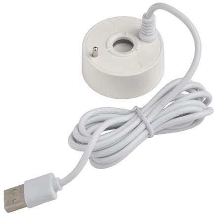 Mini fabricante de niebla USB de 5 V, fabricante de niebla de fuente, rocalla, tanque de peces, paisajismo, neblina para estanque de fuente de agua (blanco)