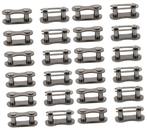 TOYANDONA 40piezas Hebilla De Cadena De Bicicleta De Metal Reutilizable Para Acoplamiento Rápido Individual Herramienta De Ciclo