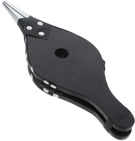 UKCOCO Fuelle Manual Portátil Para Barbacoa y Chimenea De Acero Inoxidable Con Marco De Madera Soplador De Aire Compacto y Colgante Para Camping y Fogatas Al Aire