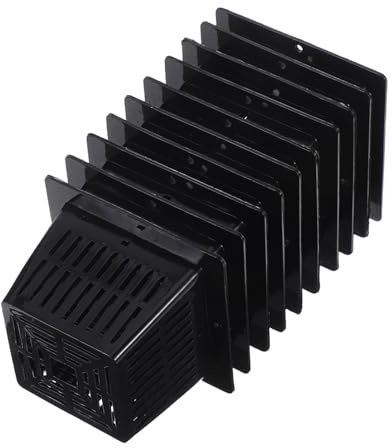 CAXUSD 10pcs Planting Baskets Hydroponic Net Pots with Wide Lip for Efficient Root Aeration and Drainage Soilless Cultivation Containers for Aquaponic and Hydroponic Gardening of