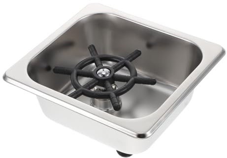 ORFOFE Edelstahl Glasreiniger Hochdruck Spülmaschine Becherreiniger Für Bar Und Küche Cup Washer Für Weinbierkaffee Milch Teetassen Schnelle Und Kraftvolle Reinigung