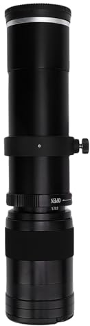 Generic Temboto Zoom Objektiv, F8.3 Tele -Témism e Mount für die Kamera ohne Spiegel (Black)