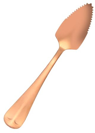 Tewzafiya Cuillère à pamplemousse,Outil dentelé pour manger - Cuillère en acier pour yaourt - pour fruits dessert petit déjeuner collation