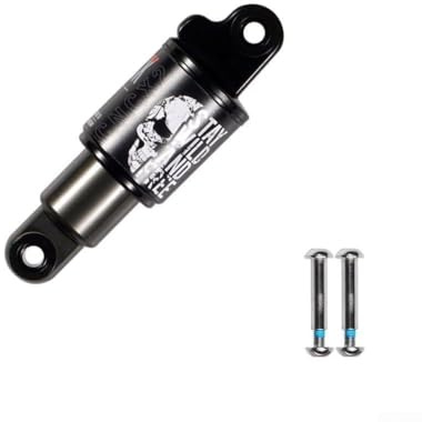 Gdfnmogo Mountain - Amortiguador trasero para bicicleta, suspensión de resorte de aceite de aleación de aluminio de 120-200 mm para bicicleta, compatible con ancho de buje de 8 mm (120 mm-550)