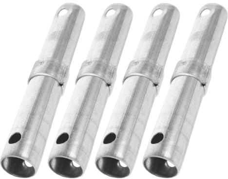 Perni di Collegamento per Ponteggio in Acciaio Argento 4 Pezzi | Accessori per Ponteggi Mobili, Uso in Cantieri e Montaggio, Struttura Heavy Duty