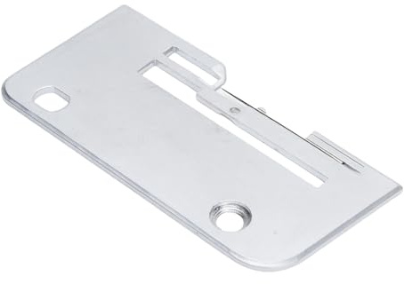 Dpofirs Sewing Machine Needle Plate, Stainless Steel Rolled Hem Needle Plate Overlock Serger Board Replacement for 104D 134D 234D 304D 334D 434D 534D ML303 with Precision