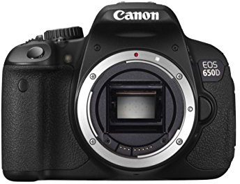 Canon EOS 650D Digital SLR Camera - Black (Body Only) (Renewed)