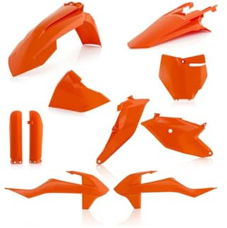 ACERBIS 0022933.011.016 Vollkunststoff-Kit für KTM Sx 85 2018 Orange 2 16