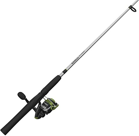 Zebco Unisex-Erwachsene Stinger 20SZ 602ML SP Combo 8# Angel, Silber/Schwarz/Grün, 20