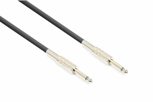 Vonyx CX408-6 Cavo altoparlante Jack 6,3 mm Mono - Jack 6,3 mm Mono 6,0 m