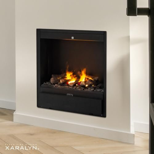 Xaralyn Albany Cheminée Encastrable À Vapeur D'Eau - Chauffage 1500 Watt - Télécommande Numérique