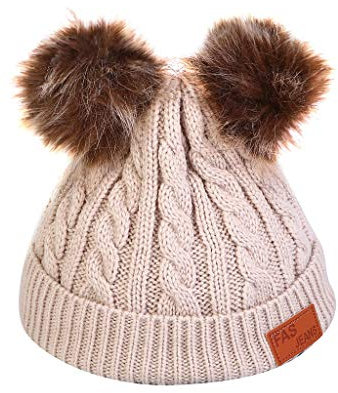 HANXIULIN Winter Mütze Damenmütze Flexibler Halswärme Strickmützen mit Reißverschluss, Winddichte ​ Skifahren Radfahren Laufen Kopf und Nacken Winddichte Fleece warme Mütze Schutzhülle Unisex