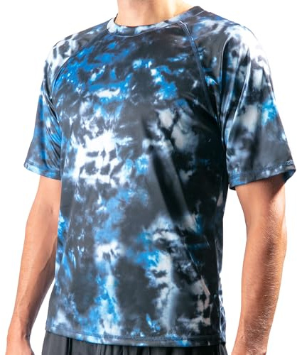 Kanu Surf Herr Cb Rashguard Simning, SPF 50+, normal och större storlekar Rash-Guard-skjorta, Hurricane Navy, X-Large