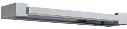 EGLO LED Wandleuchte Gemiliana, Wandlampe aus Metall und Kunststoff in Weiß | Bad Spiegellampe, Badezimmer und Flur Lampe, neutralweiß, IP44