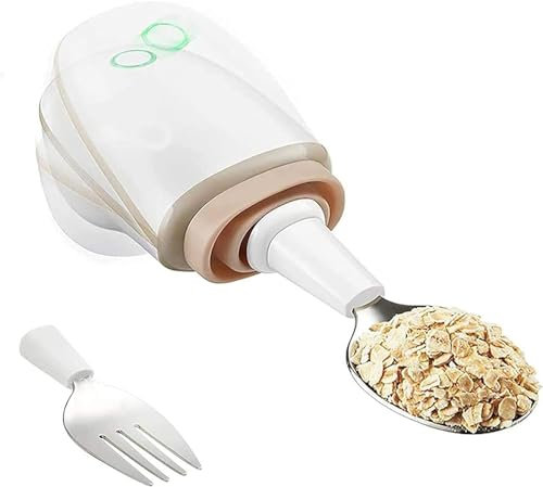 Cuillère Intelligente Portable Pour La Maladie De Parkinson, Cuillère Pour Les Tremblements De La Main, Cuillère Et Fourchette Avec Kit De Levage Intelligent Auto-stabilisant, Pour Personnes Handicapé