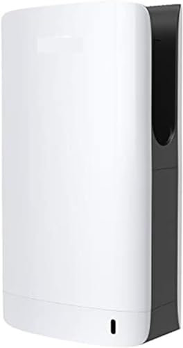 XNASU Asciugamani Elettrico, Asciugamani Automatico Asciugamani Automatico for Bagno Asciugamani a Getto con Asciugamani da Parete Sottili Verticali filtrati ad Alta velocità (Color : White)