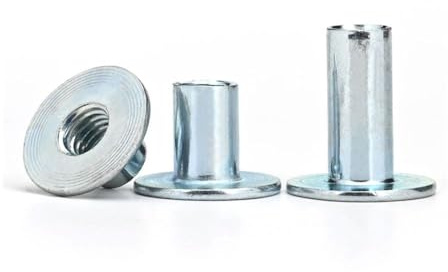 10stk M12×14mm Kohlenstoffstahl verzinkt T-Muttern, geschweißte Muttern, Sicherungsmuttern