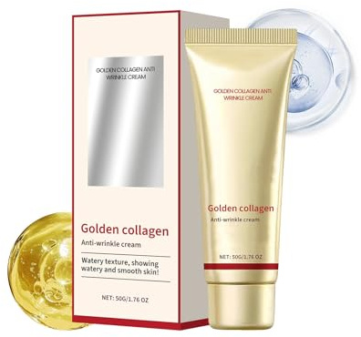 Golden Collagen Anti-Falten-Creme, Gold Collagen Anti-Wrinkle Cream, Korean Goldene Kollagen-Creme, Golden Collagen Cream, Collagen Anti-Wrinkle Cream, Kollagen Creme für gesicht (1)