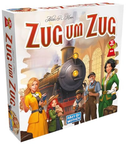Asmodee, Zug um Zug (Refresh), Grundspiel, Familienspiel, Deutsch