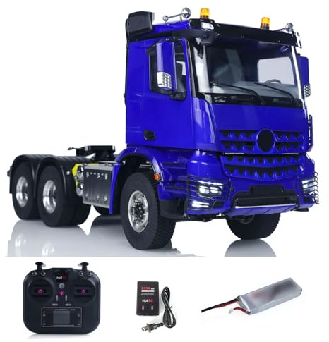 TOUCAN RC HOBBY 1/14 6X6 Ferngesteuertes LKW Auto RC Traktor Trcuk Batterie RTR NO Lock Differentialachsen 2-Gang für Sattelanhänger