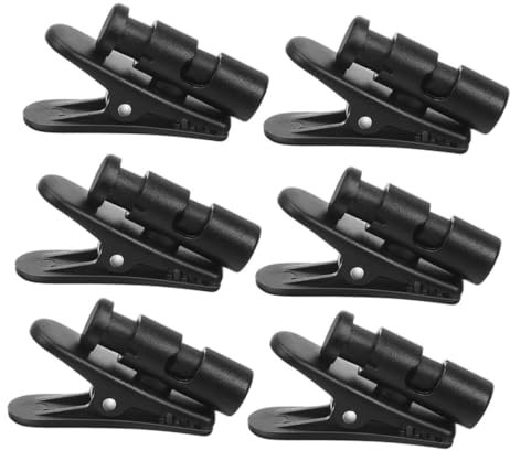 OSALADI 6piezas Clip Giratorio para Cable De Auriculares Unidades Fijación para Ordenar Cables y Prendas