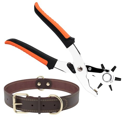 Sacabocados Agujeros De Cinturon,perforación Agujero Ajustable, Con 6 Orificios, Agujeros Cinturon, Sacador Para Perforar Tarjetas, Correas Reloj, Cartón, Zapatos