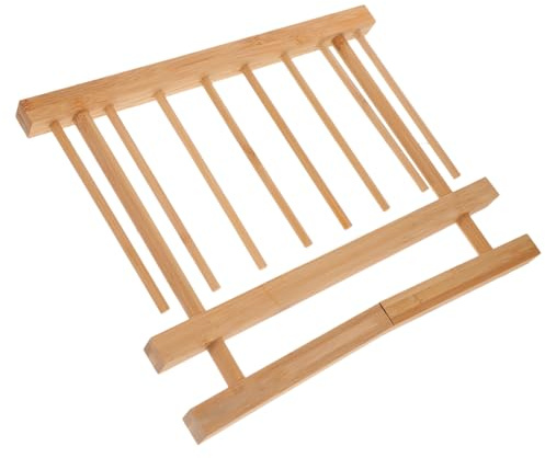 Zerodeko Séchoir à Pâtes de Hêtre Support de Séchage pour Spaghettis et Nouilles Fraîches Rack à Pâtes Réutilisable et Accessoire pour Cuisine Facile à Assembler Utiliser