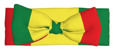 SSIULUS Haarband mit Schleife aus weichem Polyester mit niedlichem Schleifen-Design, dehnbar und bequem