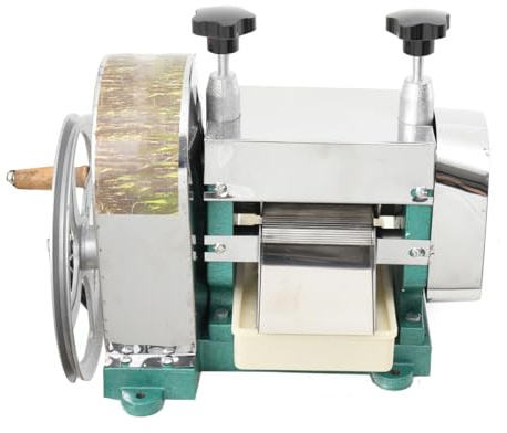 YILIKISS Commercial Manual Sugar Cane Ginger Press Juicer Stainless Steel Sugarcane Juicer Machine Manual Juicer Press Commercial Sugar Cane Juicer Squeezer