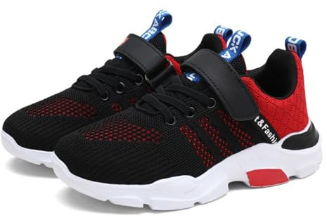 Zapatillas Deportivas de Malla Transpirable para niños, Ligeras, sin Cordones, para Entrenamiento en Interiores y Exteriores, Tenis, Running y Juegos Activos. Zapatos Niño Vestir Baratos