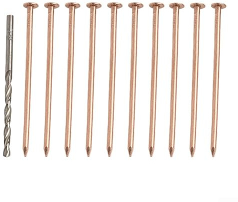 Clavos de cobre para la eliminación de árboles y tocones de 4 pulgadas de largo para una eliminación eficaz de raíces