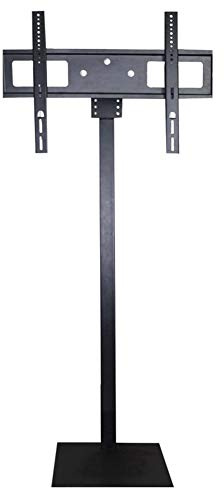 Adjustable TV Stand with Swivel Base for 32-65 Inch Flat & Curved Screens, Height-Adjustable Mounting Bracket, Sturdy Floor TV Holder, Easy Setup, Modern Design