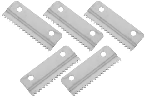IDEANATEGRATE Ersättningsblad för industriella järnskärare, 5-pack, självhäftande tejpdispenser, verktyg för hem och kontor