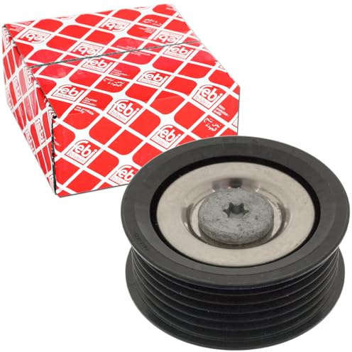febi bilstein 49599 Umlenkrolle für Keilrippenriemen, mit Schraube, 1 Stück