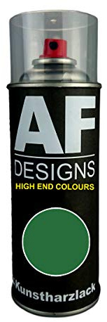 Alex Flittner Designs Kunstharz Lackspray Spraydose DEUTZ GRÜN 06 | Hochwertiges Kunstharz Spray mit drehbarem Sprühkopf