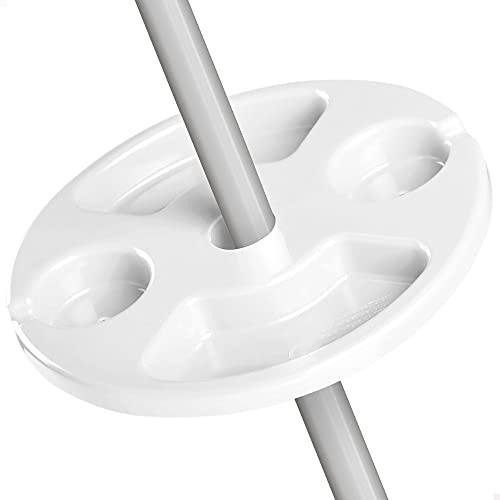 Aktive 62228 Tavolo Rotondo per ombrellone, Polipropilene, Multicolore