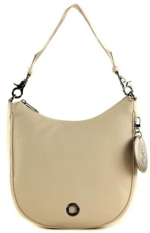 Mandarina Duck Schultertasche Weiß (Papyrus) Mellow Leder P10fzt75 26 x 28 x 9,5 (L x H x B)