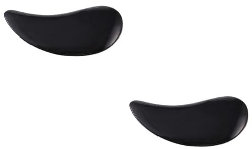Gatuida 2stücke Horn Scraping Plate Guasha Massagegerät Aus Wasserbüffelhorn Für Gesichts Und Augenmassage Tragbar Für Professionelle Und Persönliche Anwendungen Für Entspannung Und
