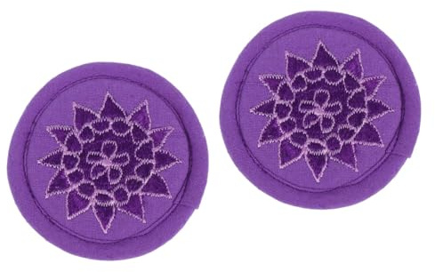 BESTonZON 2 Stk Klangschalenkissen Musikschüsselmatte Blumendekorationen buddhistischer schmuck meditationsmatte handgefertigte Klangschalenunterlage buddhistische Lieferungen Sanft Tibet