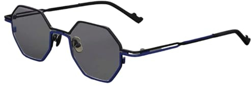 BKEKM Brillenfassungen Moderne Brillengestelle, Titan-Brillengestelle, quadratisch, zweifarbig, Spleißen, klare Gläser, Brillengestelle, leichte Brillen, Unisex Leichtes