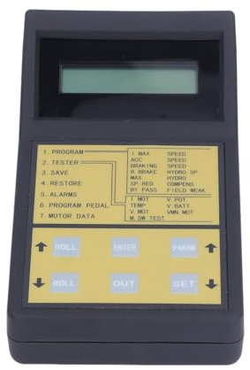 Programador de Unidad Portátil para Controlador de Velocidad Curtis, Compatible con Controladores ZAPI, Detector de Código de Falla para Montacargas Eléctrico, Replicador de